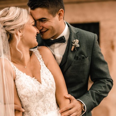 Romantisches Hochzeitsbild von Hochzeitsfotograf aus Weiler in den Bergen