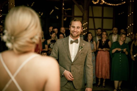 Tanz vom Brautpaar in der Straußenfarm fotografiert von Dieter Hönich